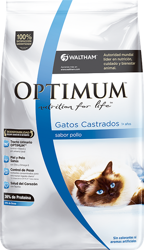 OPTIMUM CAT GATOS CASTRADOS 3KG