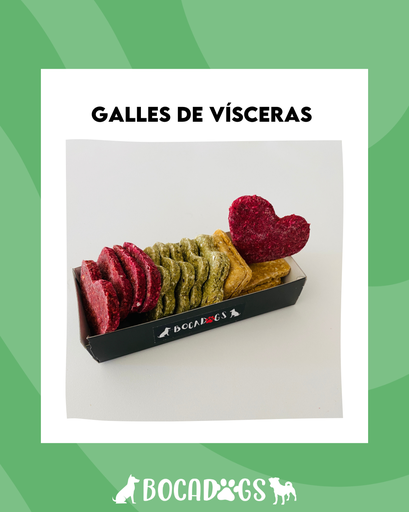 GALLETITAS DE VISCERAS X18