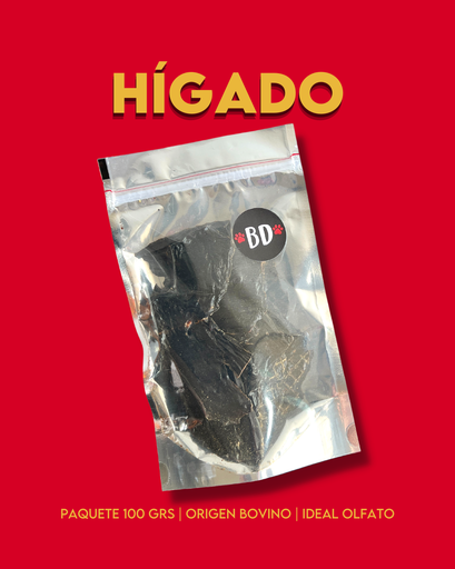 HIGADO DESHIDRATADO 100GR