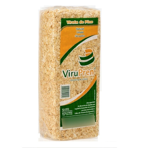 VIRUTA CAMA HAMSTERS VIRUPREN PINO PACK