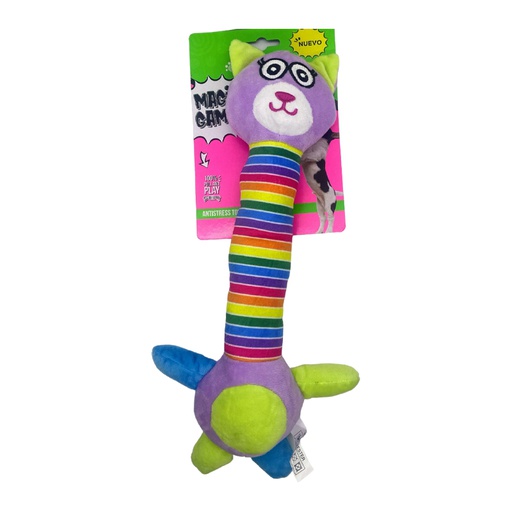 [2774] CANCAT PELUCHE JIRAFA ARCOIRIS 25CM