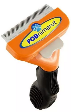 [AG882] PEINE CEPILLO TRIMMING SACA PELO MUERTO TIPO FURMINATOR MEDIANO