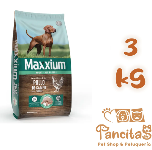 MAXXIUM DOG ADULT SABOR POLLO 3KG