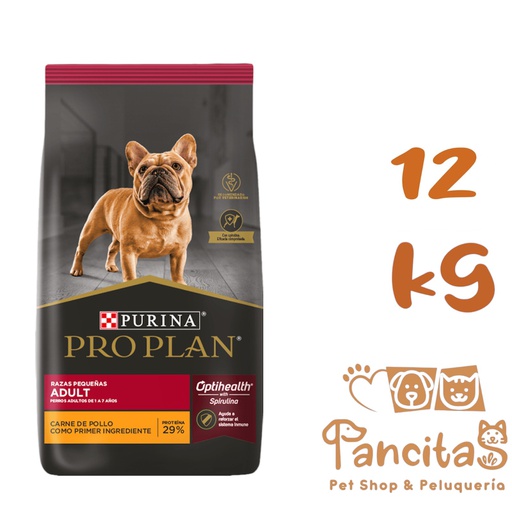 PRO PLAN DOG ADULT SMALL 12KG + 3kg PROMO