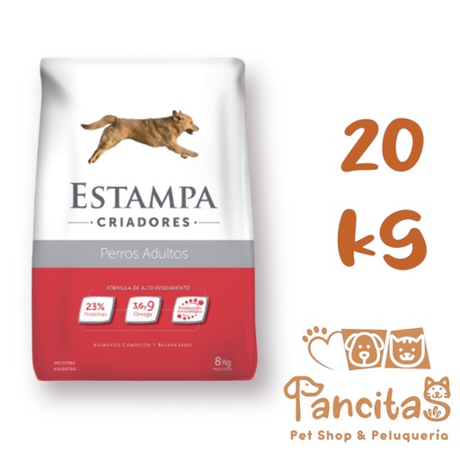 ESTAMPA CRIADORES ADULTO 20KG PROMO