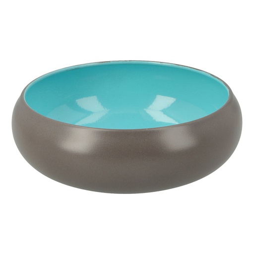 [2183] CANCAT COMEDERO ACERO INOXIDABLE BICOLOR 16CM