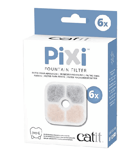 CATIT FILTRO FOUNTAIN PIXI CARTRIDGE 6 UNIDADES