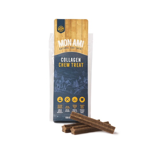 MON AMI SNACKS COLLAGEN CHEW TREAT SMALL 150GR