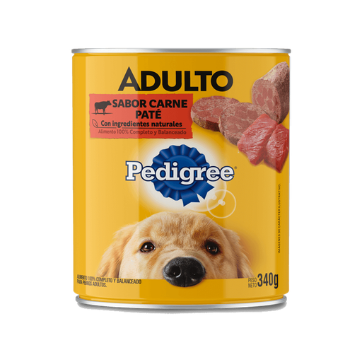 PEDIGREE LATA ADULTO CARNE PATE promo 5+1
