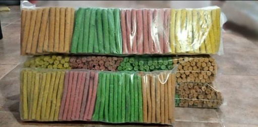 PALITOS DE COLORES SUPER BOLSA X200 UNIDADES