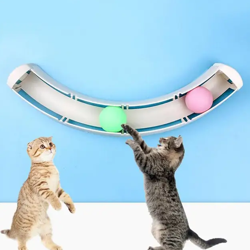 [25141] TRACK BALL JUGUETE GATO PARED/PISO