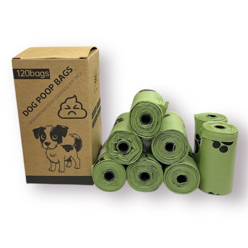 [25048] CAJA X8 ROLLO BOLSITAS RESIDUOS BIODEGRADABLES