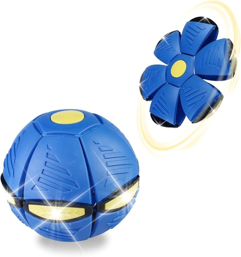 PELOTA VOLADORA PLEGABLE CON LUCES