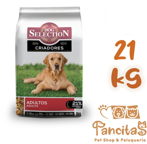 DOG SELECTION CRIADORES ADULTO 21KG