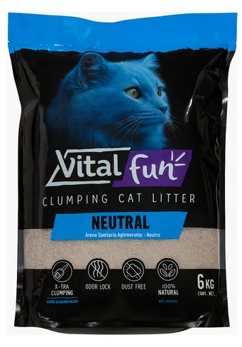 PIEDRITAS AGLUTINANTES VITALFUN NEUTRO 6KG