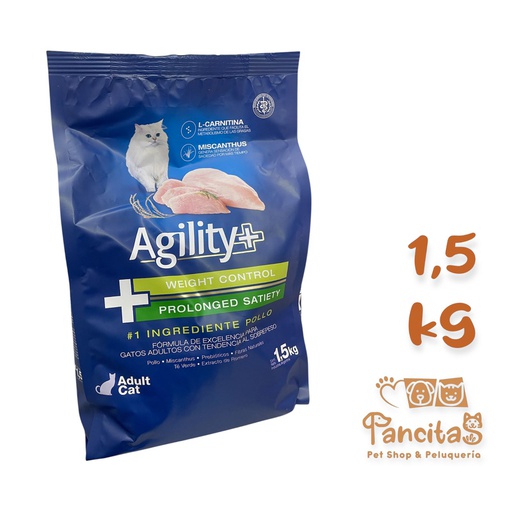 AGILITY+ CAT WEIGHT CONTROL 1,5 KG
