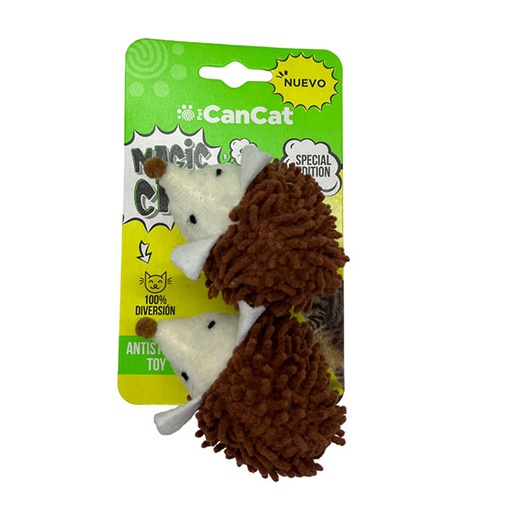 [RP363] Pelotas Puercoespín x2 Can Cat