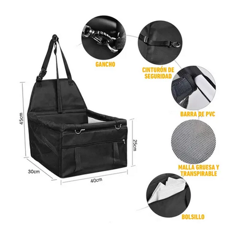 [P020-4] CAMA CESTA AUTO LISA 30X40X25