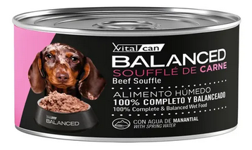 VITAL CAN BALANCED LATA DOG PUPPY SOUFFLE POLLO 85GR