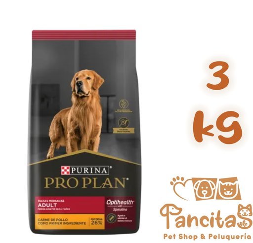 [PP] PRO PLAN DOG ADULT MEDIUM 3KG